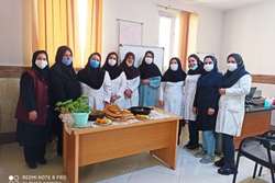 برگزاری مراسم روز جهانی تخم‌مرغ در مرکز خدمات جامع سلامت باغ فیض در شهرستان اسلامشهر